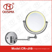 Double Sided Wall Mounted Round Folding Makeup Mirror